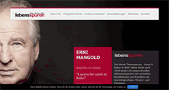 Desktop Screenshot of lebensspuren.at