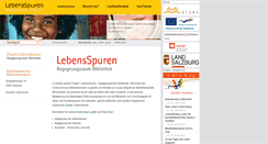 Desktop Screenshot of lebensspuren.net