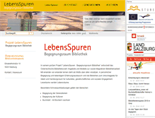 Tablet Screenshot of lebensspuren.net